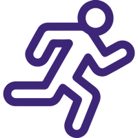 On-the-go relief icon