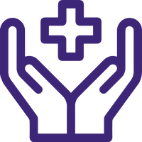 Relief and relaxation icon