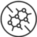 No harsh chemical ingredients icon